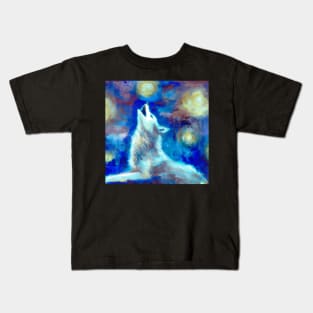 Howling at the Moon Kids T-Shirt